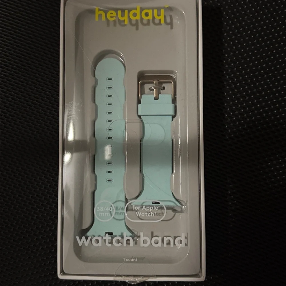 Heyday Light Blue and Aqua Watch Bands for Apple Watch, 38/40 mm size